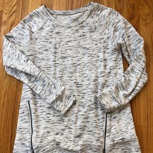 Motherhood Maternity sweater with zipper detail